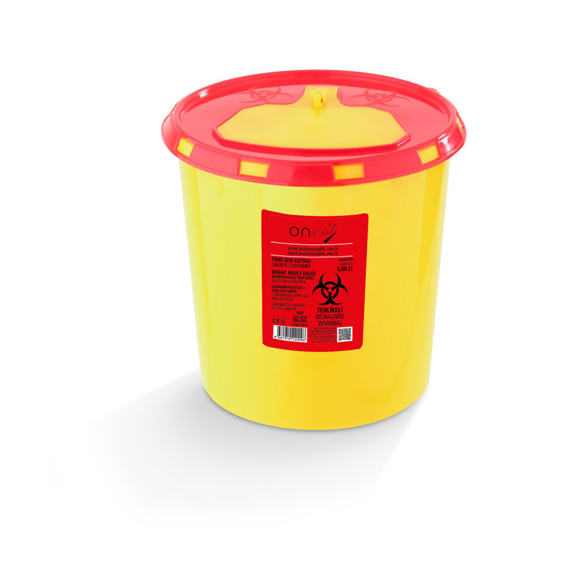 Tıbbi Atık Kutusu (5 Lt)